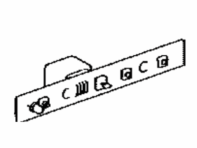 Toyota 84014-35050 Board Sub-Assy,  Printed Wire Integration