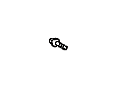 Toyota 90119-10742 Bolt, With Washer