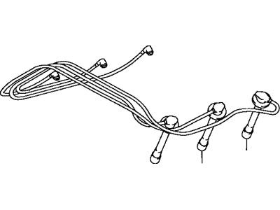 Toyota Corolla Spark Plug Wire - 90919-12475