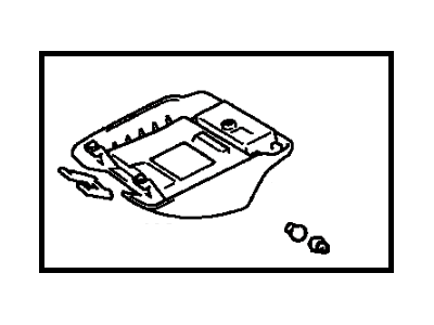 Toyota 81260-35060-E0 Lamp Assy,  Map