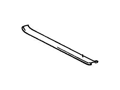 Toyota 58573-35010-B0 Plate,  Rear Floor Mat Support