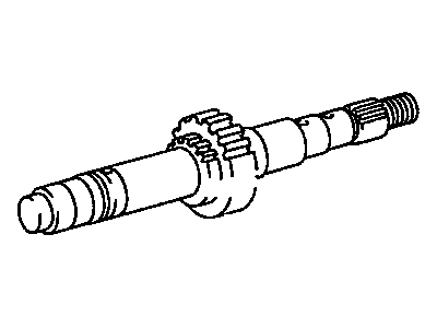 Toyota 36202-35051 Shaft Sub-Assembly, Transfer Output, Rear
