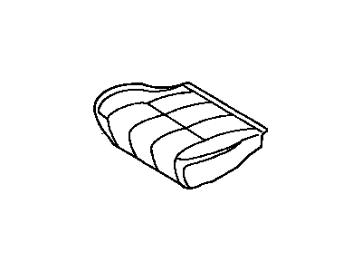 Toyota 71071-3G130-E0 Cover,  Front Seat Cushion,  RH(For Separate Type)