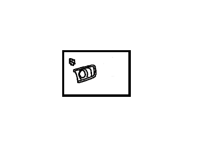 Toyota 55408-35090 Bezel Sub-Assy,  Starter Switch