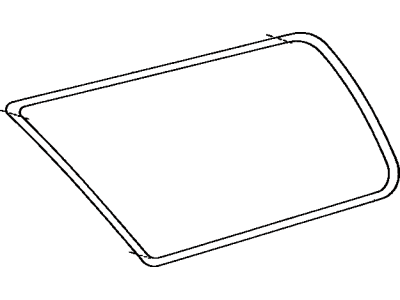 Toyota 62714-60080 Rear Glass