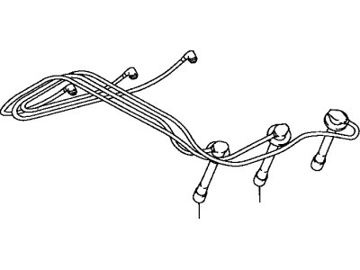 Toyota Tercel Spark Plug Wire - 90919-15567