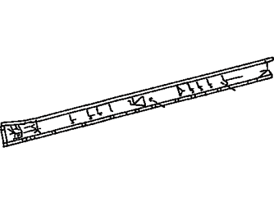 Toyota 57402-35909 Member,  Floor Side,  Inner LH