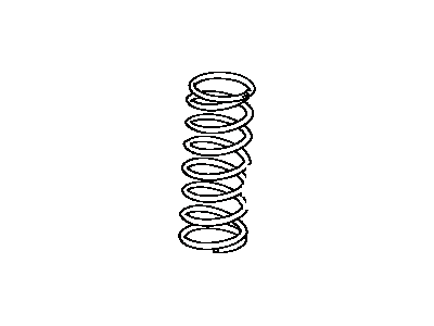 Toyota 48131-35150 Spring,  Front Coil,  RH
