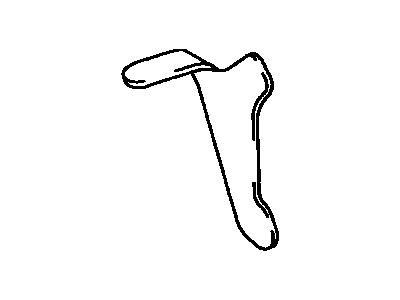 Toyota 17571-62070 Bracket,  Exhaust Pipe Support,  NO.1