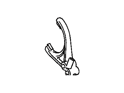 Toyota 41408-35010 Fork Sub-Assy,  Center Differential Lock