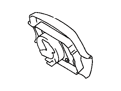 Toyota 45130-35361-E0 Button Assembly, Horn