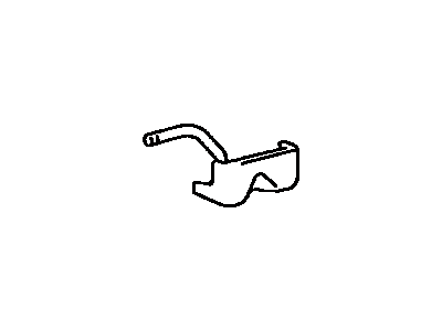Toyota 17573-62010 Bracket,  Exhaust Pipe Support,  NO.3
