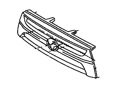 Toyota 53111-35450-B0 Grille,  Radiator