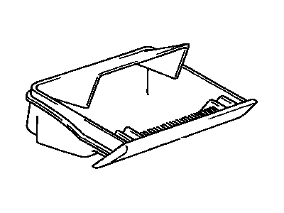 Toyota 74102-34011 Box Sub-Assy,  Front Ash Receptacle