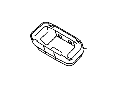 Toyota 87818-35010-B1 Lens And Cover,  Map Lamp