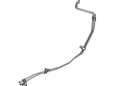Toyota 87248-35060 Pipe Sub-Assy,  Water