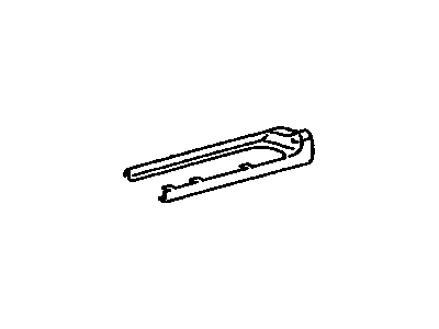 Toyota 51759-35060-B2 Cover, Side Door Step Plate, Rear Driver Side, Silver