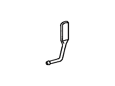 Toyota 17572-62090 Bracket,  Exhaust Pipe Support,  NO.2