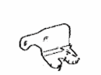 Toyota 55179-62060 Reinforcement, Brake Pedal Support
