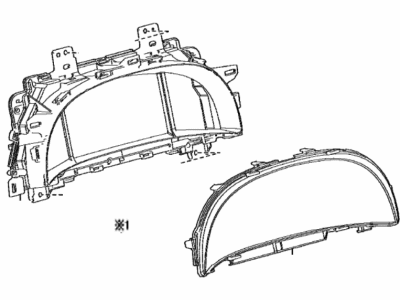 Toyota 83800-62350 Meter Assy,  Combination