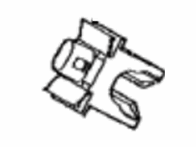 Toyota 77286-62010 Clamp, Fuel Tube