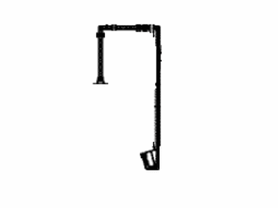 Toyota 47321-62030 Tube, Rear Brake