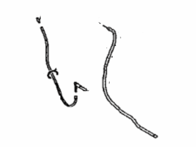 Toyota 867F2-62050 Hose Assembly, Rear Washer