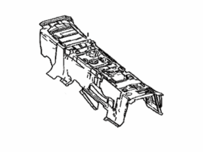 Toyota 58513-62030 Mat,  Floor,  Front Center