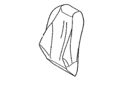 Toyota 71073-62050-C0 Cover,  Front Seat Back,  RH(For Separate Type)