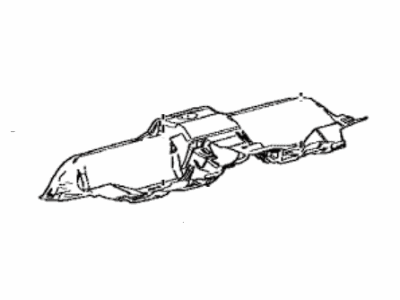 Toyota 58516-62010 Mat,  Floor,  NO.6