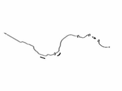Toyota 867F2-62020 Hose Assembly, Rear Washer