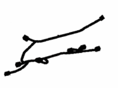 Toyota 82193-62030 Wire,  Rear Seat,  No.1