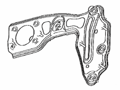 Toyota 55172-62010 Base, Brake Pedal Support
