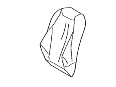 Toyota 71074-62050-C0 Cover,  Front Seat Back,  LH(For Separate Type)