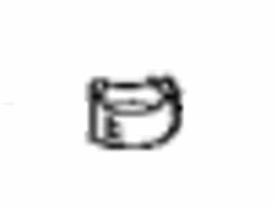 16581-77030 Toyota Clip Or Clamp (For Heater Water Hose) Illustration 1 of 1