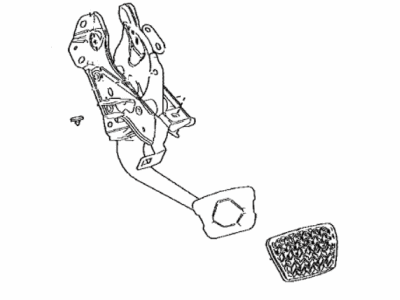 Toyota 47110-62030 Support Assembly, Brake Pedal