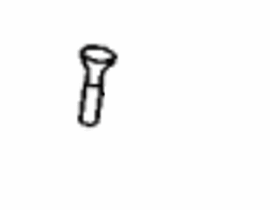 Toyota 72661-0D040-C0 Button,  Rear Seat Back Lock Release