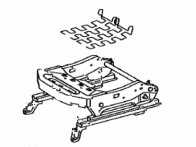 Toyota 71610-0D361 Spring Assy,  Front Seat Cushion,  RH(For Separate Type)