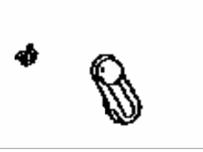 Toyota 69260-02021-C1 Handle Assy,  Rear Door Window Regulator