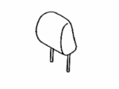 Toyota 71910-0DE20-C1 Headrest Assy,  Front Seat