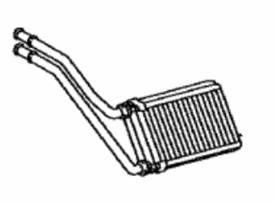 Toyota 87107-0D051 Unit Sub-Assembly, Heater Radiator
