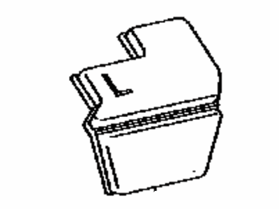 Toyota 87223-0D010 Pad,  Air Duct