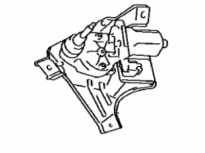 Toyota 85130-0D180 Motor Assembly, Rear Wiper