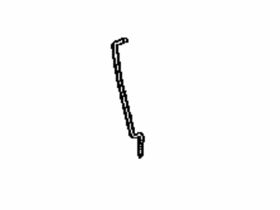 69312-0D130 Toyota Rod, Front Door Lock Open, Driver Side Illustration 1 of 1