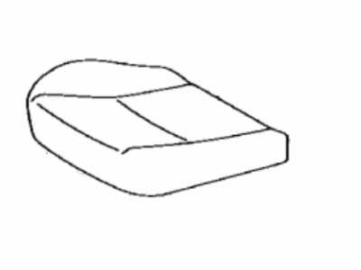 Toyota 71072-0U430-C0 Cover,  Front Seat Cushion,  LH(For Separate Type)