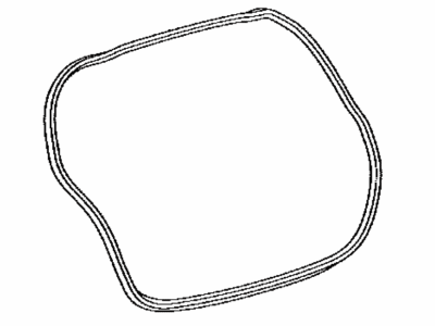 Toyota 67881-0D071 Weatherstrip,  Back Door