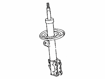 Toyota 48510-0DA30 Absorber Assy,  Shock,  Front RH