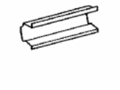 61411-0D150 Toyota Panel, Rocker, Outer Passenger Side Illustration 1 of 1
