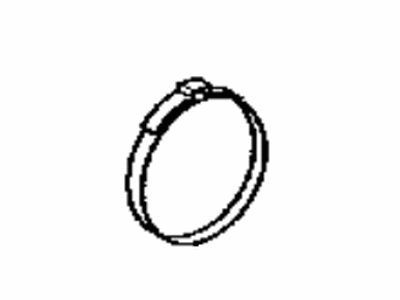 Toyota 42345-0D430 Clamp,  NO.2 (For Front Axle Outboard Joint Boot RH)