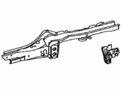 Toyota 57601-0D383 Member Sub-Assy,  Rear Floor Side,  RH